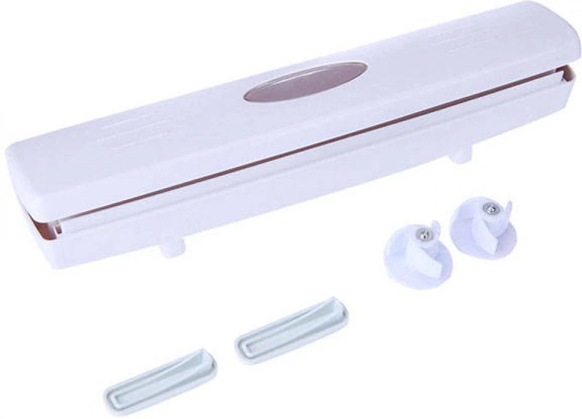 Merkloos Keuken Foliedispenser - Rollenhouder - Foliesnijder - Foliehouder - Aluminiumfolie Houder - Vershoudfolie - Keuken Organizers - Wit 8 Merkloos Keuken Foliedispenser - Rollenhouder - Foliesnijder - Foliehouder - Aluminiumfolie Houder - Vershoudfolie - Keuken Organizers - Wit - Afbeelding 6