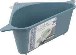 Excellent Houseware Gootsteenorganizer - Gootsteenbakje Met Zuignap - Blauw