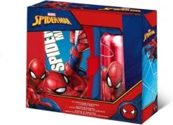 Marvel Schoolset, Broodtrommel Met Drinkfles Spiderman -Thuisopslag 1200x869 2