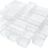 Lade Organizer (Set Van 16) - Doorzichtig Keuken Bakjes - Keukenkastorganizers - Opbergbak / Bewaardoos / Opbergdoos / Lade / Schuiflade Verdeler / Indeling- Blikjes En Pakjes Houder - Fridge / Koelkast Organizer - Transparant Badkamer Opslag Bakje -Thuisopslag 1200x869 7
