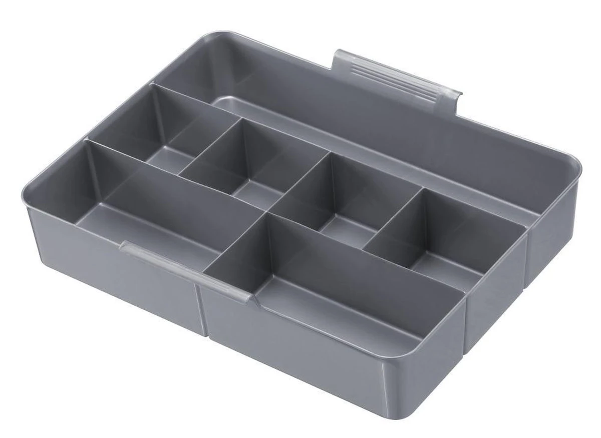 Sunware - Q-line Opbergbox Met Inzet 22L Transparant Metaal - 40 X 30 X 26 Cm 6 Sunware - Q-line Opbergbox Met Inzet 22L Transparant Metaal - 40 X 30 X 26 Cm - Afbeelding 4