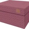 Dutch Design Brand - Dutch Design Storage Box - Opbergdoos - Opbergbox - Bewaardoos - Roaring 20's - Paars - Art Deco Velvet Violet