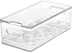 The Home Edit Eierbakje Koelkast - Transparant -Thuisopslag 1200x884 8