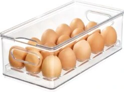 The Home Edit Eierbakje Koelkast - Transparant -Thuisopslag 1200x885 1