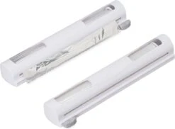 Relaxdays Rolhouder Keuken - Rollenhouder Huishoudfolie - Aluminiumfolie Houder - 2 Stuks