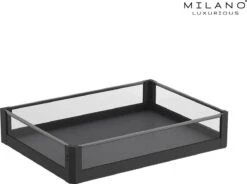 Milano Luxurious® Magic Corner - Hoek Keukenkast Organizer- Uitschuiflades - 4 Plateaus, 2 Levels - 48 X 87 X 58 Cm - Deurbreedte 40 Cm – Antraciet -Thuisopslag 1200x892 1