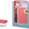 Mepal – Waterfles + Lunchbox + Fruitbox Campus – Pink – Drinkfles Voor Kinderen – Broodtrommel – Fruitbakje – Giftset 1 Mepal – Waterfles + Lunchbox + Fruitbox Campus – Pink – Drinkfles Voor Kinderen – Broodtrommel – Fruitbakje – Giftset -Thuisopslag 1200x893 1