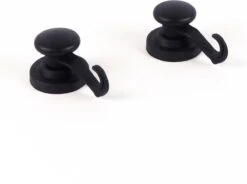 Grote Sterke Magnetische Haken - Neodymium Krachtige Haak Magneet - Voor Koelkast, Verwarming, Garage, Whiteboards - Tot 2,5 Kg - Set Van 2 -Thuisopslag 1200x894 6