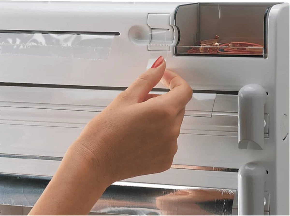 Leifheit Rollenhouder Parat Plus - Wit 6 Leifheit Rollenhouder Parat Plus - Wit - Afbeelding 4