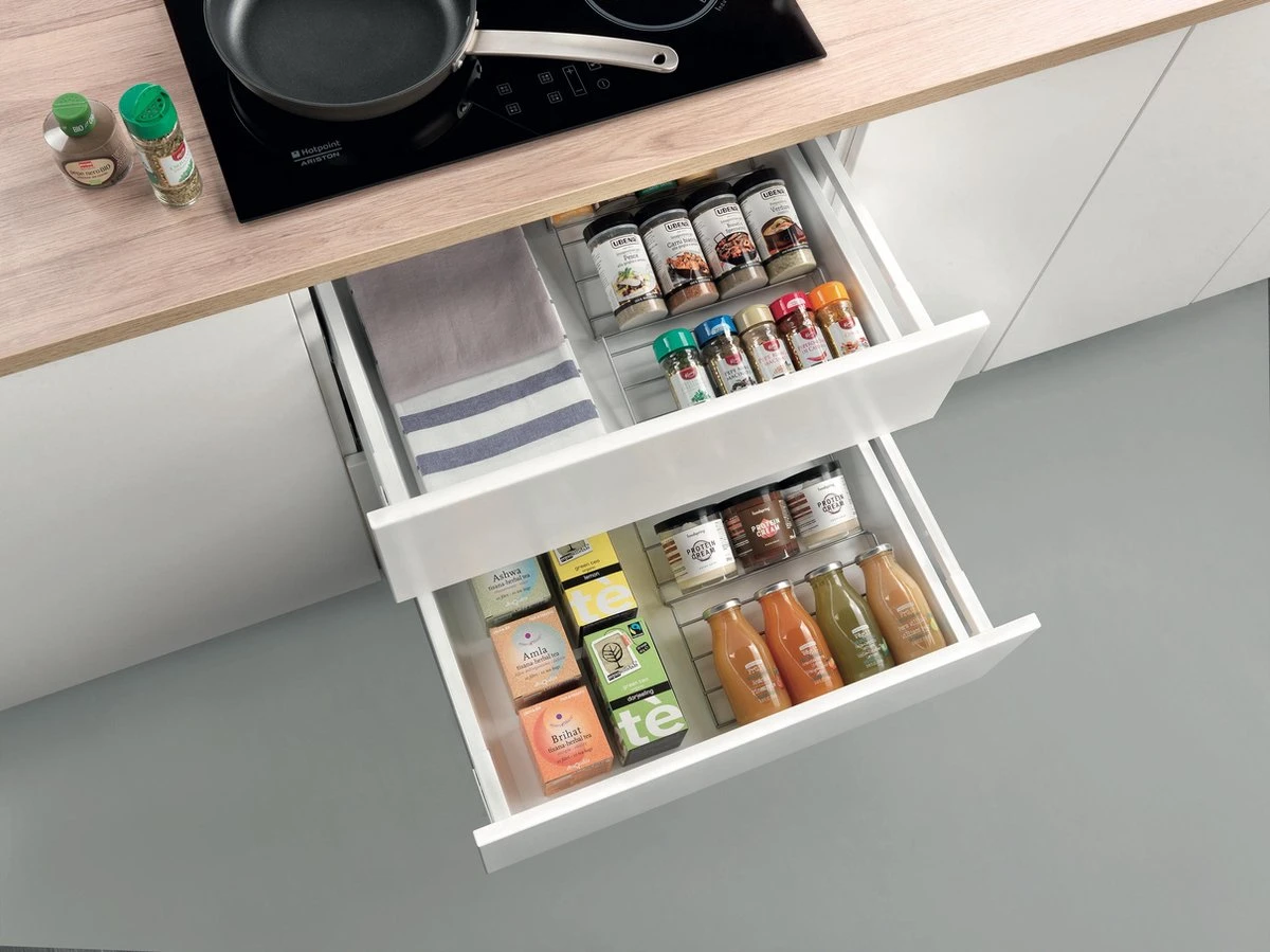 Tomado Metaltex Kruidenrek Uitschuifbaar Metaal - Grijs - Uitschuifbaar 4 Tomado Metaltex Kruidenrek Uitschuifbaar Metaal - Grijs - Uitschuifbaar - Afbeelding 2