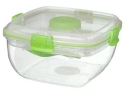 Sistema Salade Box Met Bestek - Geelgroen -Thuisopslag 1200x899 2