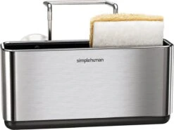Simplehuman Keuken Gootsteen Organizer - RVS - 19x14x19 Cm - Zilver -Thuisopslag 1200x899 25
