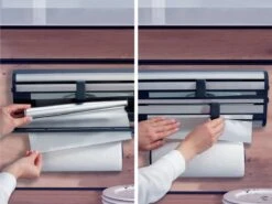 Leifheit Rollenhouder Parat Royal - Zwart RVS -Thuisopslag 1200x899 35