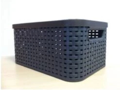 Curver Style Mand S - 6L - Antraciet Met Deksel