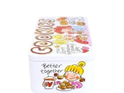 Blond Amsterdam Even Bijkletsen Koektrommel - Blik - 11x20 Cm 10 Blond Amsterdam Even Bijkletsen Koektrommel - Blik - 11x20 Cm -Thuisopslag 1200x900 38