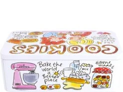 Blond Amsterdam Even Bijkletsen Koektrommel - Blik - 11x20 Cm 11 Blond Amsterdam Even Bijkletsen Koektrommel - Blik - 11x20 Cm -Thuisopslag 1200x900 39