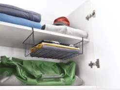 Tomado - Metaltex - Kasthangmanden Babette - Set Van 2 Hangmanden - 40 Cm - Zwart -Thuisopslag 1200x900 44