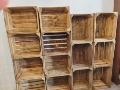 AMISHOUT - Gebruikte Fruitkist 50x40x30 Cm -Thuisopslag 1200x900 53