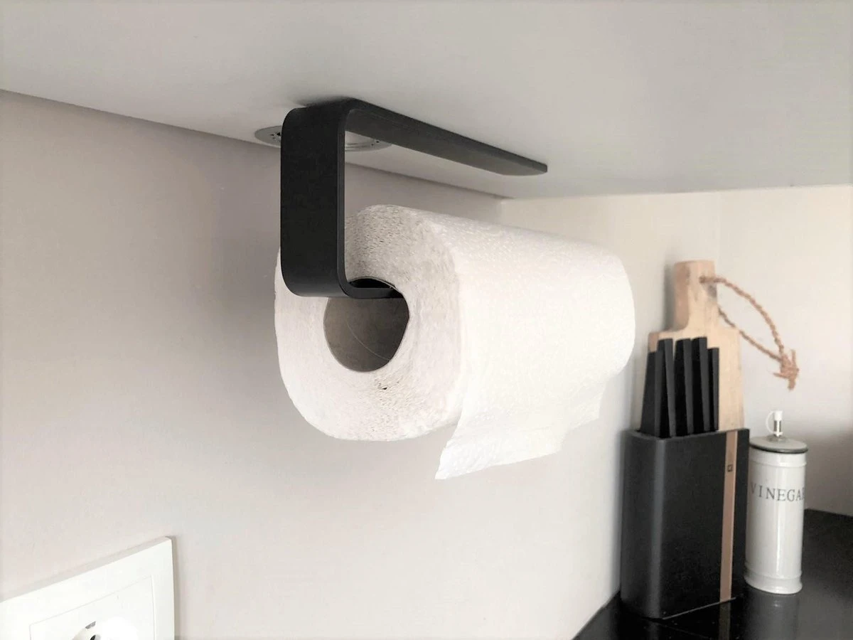 Keukenrolhouder | Zonder Boren | Keukenorganizer | Papierhouder | Toiletrolhouder | Rhino RVS 3 Keukenrolhouder | Zonder Boren | Keukenorganizer | Papierhouder | Toiletrolhouder | Rhino RVS