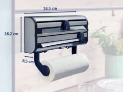 Leifheit Rollenhouder Parat Royal - Zwart RVS -Thuisopslag 1200x900 88