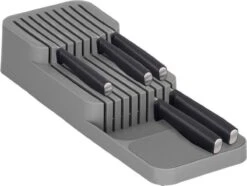 Springos Messenorganiser | Bestekbak | 39 X 14 X 7.5 Cm | Grijs