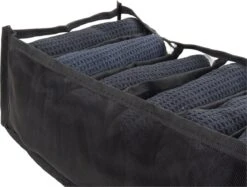 Orange85 Kledingkast Organizer - Opbergsysteem - Lade 7 Vakken - Zwart - 2 Stuks -Thuisopslag 1200x910 2