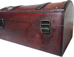 Schatkist - Houten Kist, Piratenkist, Geschenkdoos, Afsluitbaar Met Deksel En Slot Met Sleutel, Schatkist 30 X 20 X 15 Cm Groot 11 Schatkist - Houten Kist, Piratenkist, Geschenkdoos, Afsluitbaar Met Deksel En Slot Met Sleutel, Schatkist 30 X 20 X 15 Cm Groot -Thuisopslag 1200x917