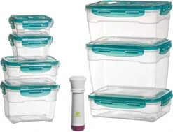 Sareva Vacuum Vershoudbakjes 8-Delig