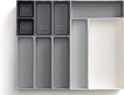 De Millennials Duurzame 10-delige Modulaire Lade Organizer (10 Bakken) - Bestekbak Ladeverdeler Ladebak Organiser Lade Inzet Bak Opbergbak Houder Verdeling Bureau/Keukenklade/Keuken/Badkamer - Inzetbak Opbergbakken Voor Opbergen Van Bestek -Thuisopslag 1200x923 6