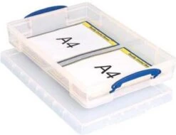 Opbergbox Really Useful 10 Liter 520x340x85 Mm Transparant Wit -Thuisopslag 1200x925 6