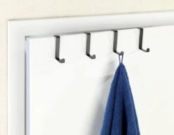 Wenko Deurhaken Opdek En Stompe Deur Zwart 4 Stuks - Zwart - Ophangen Zonder Boren -Thuisopslag 1200x932 1