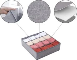 Organizer Ondergoed & BH - 3 Stuks - Grijs - Verdeler Voor Lingerie En Sokken Voor In Kast Of Lade - Kastverdeler - Ladeorganizer 10 Organizer Ondergoed & BH - 3 Stuks - Grijs - Verdeler Voor Lingerie En Sokken Voor In Kast Of Lade - Kastverdeler - Ladeorganizer -Thuisopslag 1200x937 8