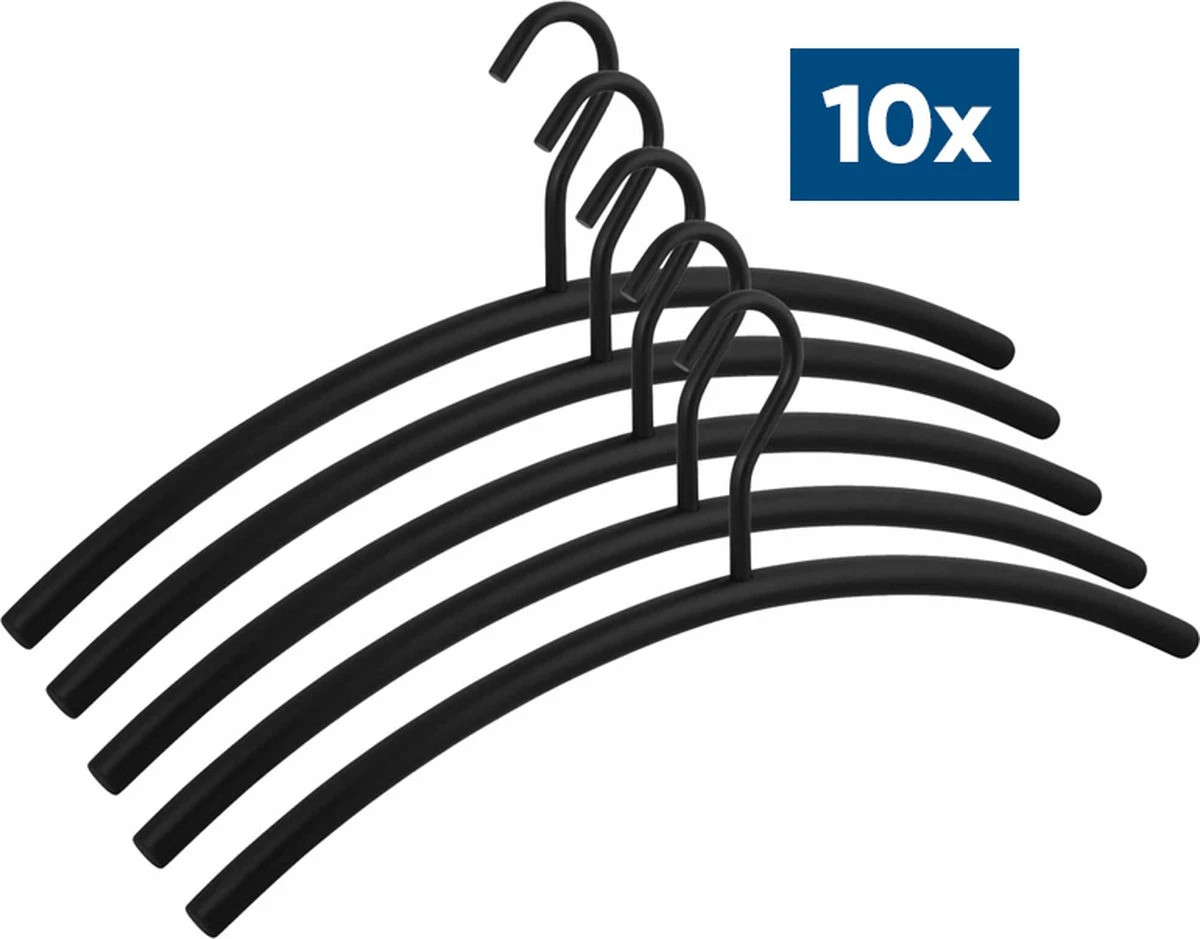 10x Kledinghanger 16mm, Open Oog, RVS-304, Zwart 6 10x Kledinghanger 16mm, Open Oog, RVS-304, Zwart - Afbeelding 4