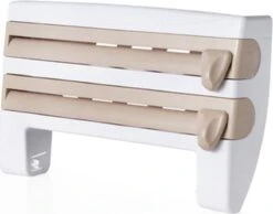 Fleau Keukenrolhouder Hangend - Rollenhouder - Keukenpapier Houder - Beige/Wit -Thuisopslag 1200x943 2