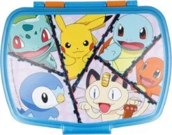 Disney Pokemon Broodtrommel - Officieel Gelicentieerd - 17x13 Cm - Brooddoos - Lunchbox -Thuisopslag 1200x944