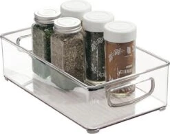 IDesign Opbergbakje L (20,5 X 40,5 X 12,5 Cm) - Opbergbakje L - Stapelbaar -Thuisopslag 1200x946 2