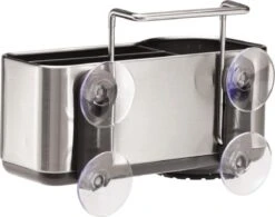 Simplehuman Keuken Gootsteen Organizer - RVS - 19x14x19 Cm - Zilver -Thuisopslag 1200x946 3