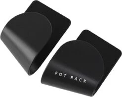 Deluqse Pannendekselhouder - Dekselhouder - Zwart - 2 Stuks - Pannendeksel Houder - Dekselhouder Opbergrek - Pannenhouder - Deksel Rek -Thuisopslag 1200x954