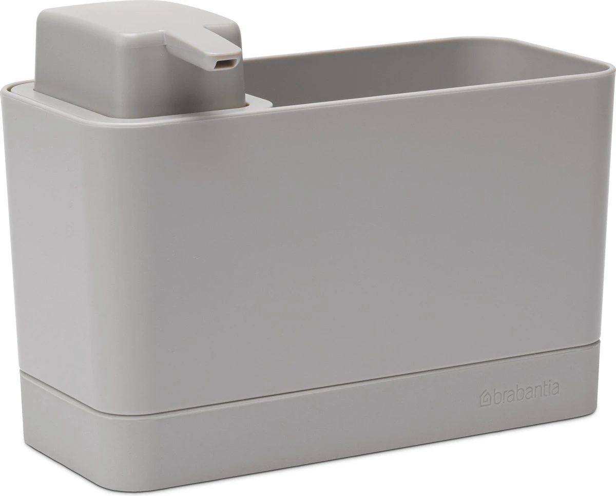Brabantia SinkSide Aanrecht Organizer - Set 2-delig - Mid Grey 4 Brabantia SinkSide Aanrecht Organizer - Set 2-delig - Mid Grey - Afbeelding 2
