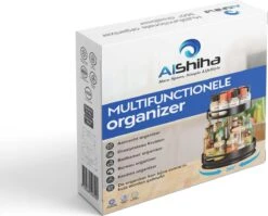 AlShiha® Organizer- Draaiplateau - 2 Laags(Zwart) - Keuken Organizers - Aanrecht Organiser - Draaischijf - Badkamer Organizer - Make Up Organizer - Kruidenrek - Kast Organizer - Keukenkast Organizer 18 AlShiha® Organizer- Draaiplateau - 2 Laags(Zwart) - Keuken Organizers - Aanrecht Organiser - Draaischijf - Badkamer Organizer - Make Up Organizer - Kruidenrek - Kast Organizer - Keukenkast Organizer -Thuisopslag 1200x969 3