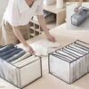 Kleding Broeken Organizer Set Van 3 - Jeans Lade Organizer Opbergbox Kast Kledingkast- Ondergoed Sokken Organizer - Broekhanger Ruimtebesparende Kledinghangers -Thuisopslag 1200x971 7