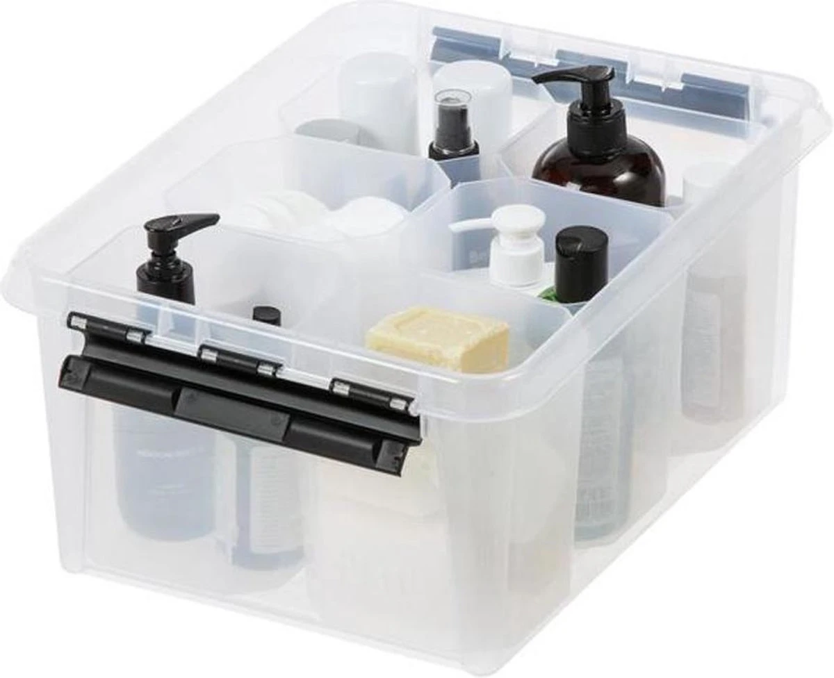 Orthex Opbergdoos 3.5 Liter Met 4 Inzetbakjes - 3,5 Liter - 4 Inzetbakjes - Sorteervakken, Stapelbaar 6 Orthex Opbergdoos 3.5 Liter Met 4 Inzetbakjes - 3,5 Liter - 4 Inzetbakjes - Sorteervakken, Stapelbaar - Afbeelding 4