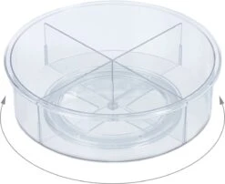 Relaxdays Koelkast Organizer - Draaiplateau - Ø: 30 Cm - Ijskast Opbergbak - Transparant 15 Relaxdays Koelkast Organizer - Draaiplateau - Ø: 30 Cm - Ijskast Opbergbak - Transparant -Thuisopslag 1200x979 2