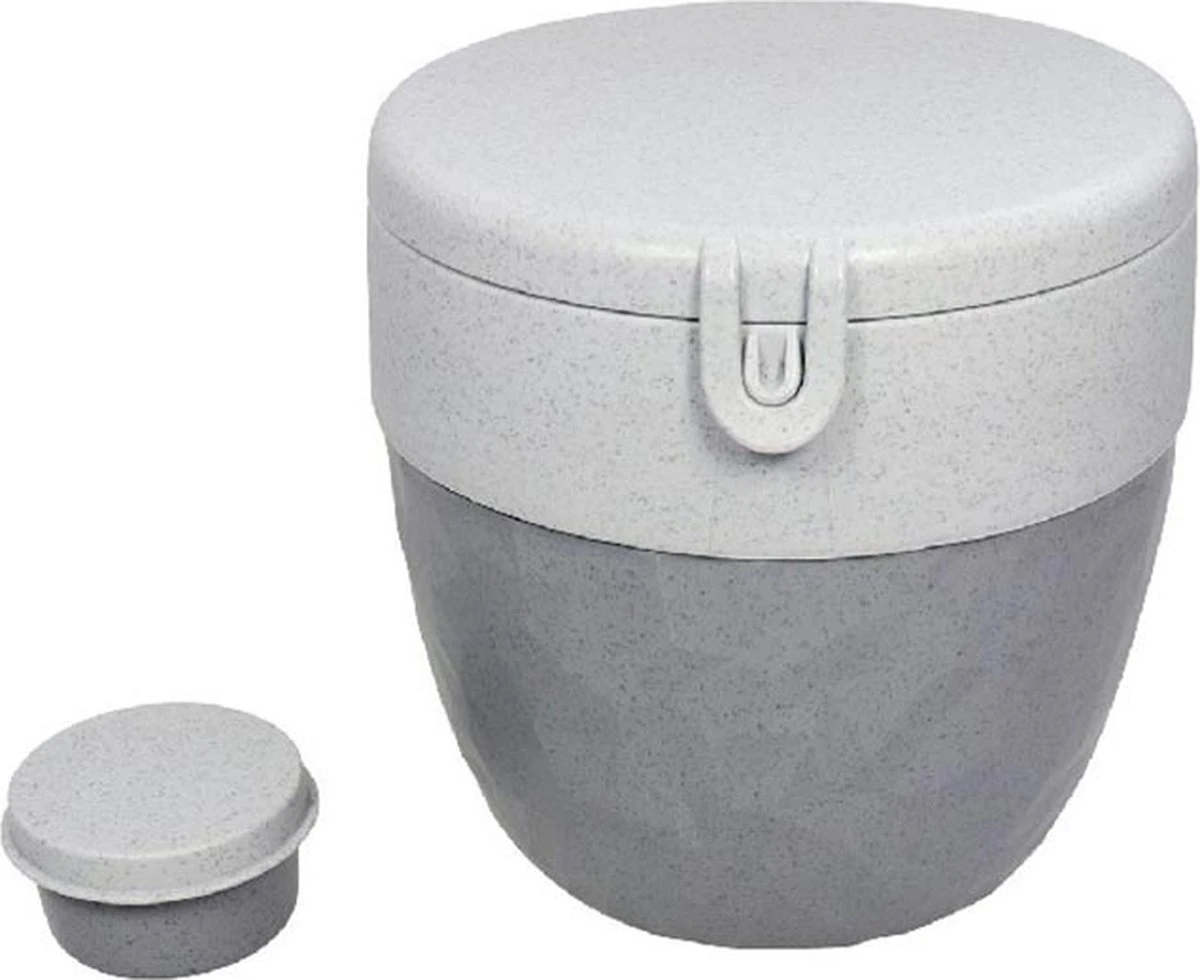 Koziol – Lunchbox / Lunchpot 1.0L – Praktische Muesli / Salade Beker To Go - 3 Compartimenten – Geschikt Voor Vriezer, Magnetron En Vaatwasser 7 Koziol – Lunchbox / Lunchpot 1.0L – Praktische Muesli / Salade Beker To Go - 3 Compartimenten – Geschikt Voor Vriezer, Magnetron En Vaatwasser - Afbeelding 5