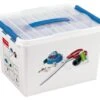 Sunware - Q-line Naaidoos Met Inzet 22L Wit Blauw - 40 X 30 X 26 Cm -Thuisopslag 1200x987 1