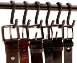 Brute Strength - Leren S-haken - Zwart - 6 Stuks - Kledinghaak – Leer - Kapstokhaak - Ophanghaken – Handdoekhaakjes 14 Brute Strength - Leren S-haken - Zwart - 6 Stuks - Kledinghaak – Leer - Kapstokhaak - Ophanghaken – Handdoekhaakjes -Thuisopslag 1200x988