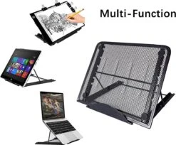 Merkloos Universele Tablet & LED A4 Lightpad Diamond Painting & Kookboek Standaard - Bureau Tafel Houder Staander - Inklapbaar & Verstelbaar, Zwart 15 Merkloos Universele Tablet & LED A4 Lightpad Diamond Painting & Kookboek Standaard - Bureau Tafel Houder Staander - Inklapbaar & Verstelbaar, Zwart -Thuisopslag 1200x989 2