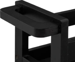 Five® Smalle Keukentrolley 3 Niveaus Zwart - Zwart - Decoratief -Thuisopslag 1200x996 5