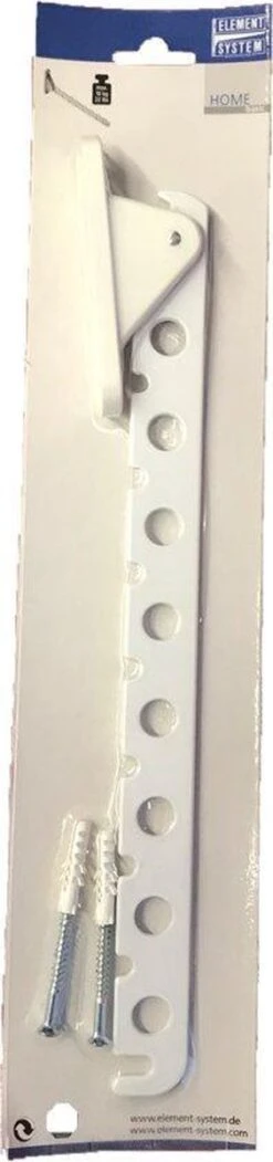 Element 4745 Kledinghaak Wit - 30 Cm -Thuisopslag 282x1200