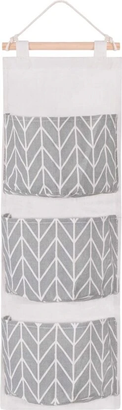 Springos Hangende Organizer | Hangende Opberger | Kinderkamer Accessoires | 3 Zakken | Grijs 21 Springos Hangende Organizer | Hangende Opberger | Kinderkamer Accessoires | 3 Zakken | Grijs -Thuisopslag 358x1200 1